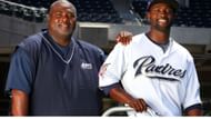 Tony Gwynn Sr. with his son Tony Gwynn Jr.